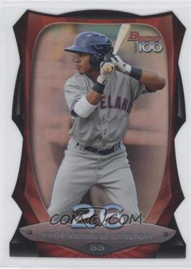 2013 Bowman - Top 100 Prospects - Die-Cut Refractor #BTP-26 - Francisco Lindor /99