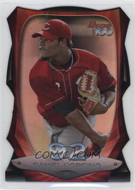 2013 Bowman - Top 100 Prospects - Die-Cut Refractor #BTP-92 - Daniel Corcino /99