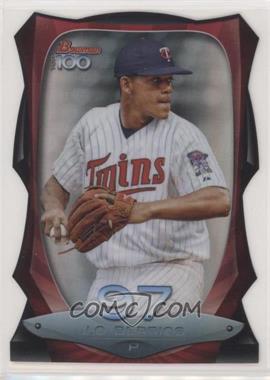 2013 Bowman - Top 100 Prospects - Die-Cut Refractor #BTP-97 - Jose Berrios /99