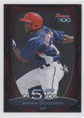 2013 Bowman - Top 100 Prospects #BTP-55 - Brian Goodwin