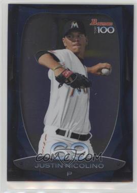 2013 Bowman - Top 100 Prospects #BTP-69 - Justin Nicolino