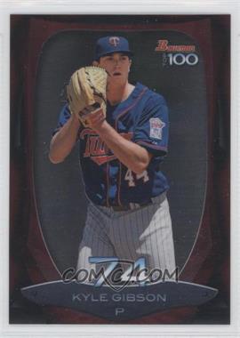 2013 Bowman - Top 100 Prospects #BTP-74 - Kyle Gibson