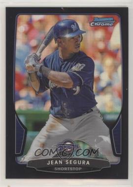 2013 Bowman Chrome - [Base] - Black Refractor #144 - Jean Segura /15