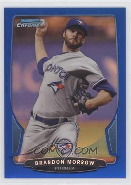 2013 Bowman Chrome - [Base] - Blue Refractor #160 - Brandon Morrow /250