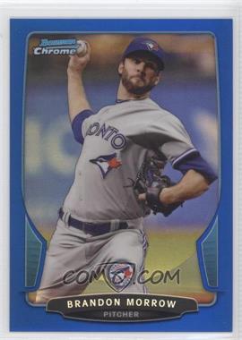 2013 Bowman Chrome - [Base] - Blue Refractor #160 - Brandon Morrow /250