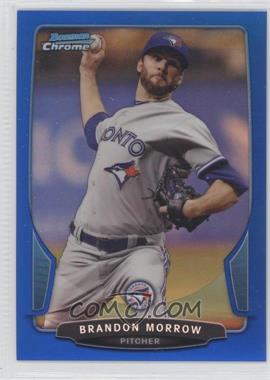 2013 Bowman Chrome - [Base] - Blue Refractor #160 - Brandon Morrow /250