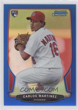 2013 Bowman Chrome - [Base] - Blue Refractor #217 - Carlos Martinez /250