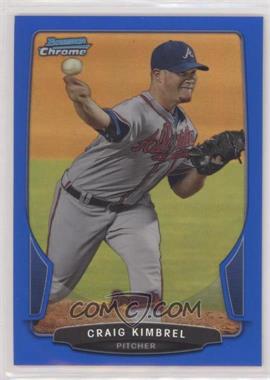 2013 Bowman Chrome - [Base] - Blue Refractor #58 - Craig Kimbrel /250