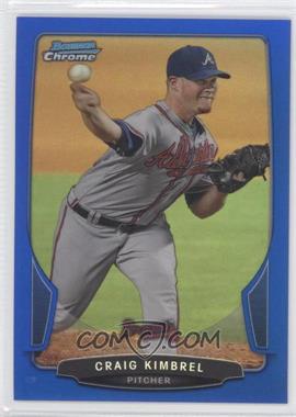 2013 Bowman Chrome - [Base] - Blue Refractor #58 - Craig Kimbrel /250