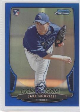 2013 Bowman Chrome - [Base] - Blue Refractor #76 - Jake Odorizzi /250