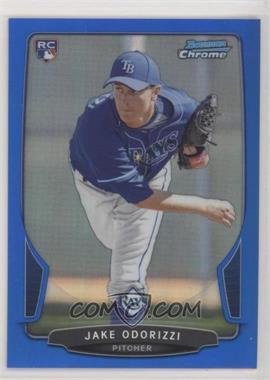 2013 Bowman Chrome - [Base] - Blue Refractor #76 - Jake Odorizzi /250