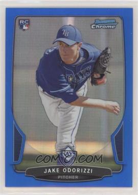 2013 Bowman Chrome - [Base] - Blue Refractor #76 - Jake Odorizzi /250