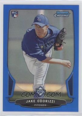 2013 Bowman Chrome - [Base] - Blue Refractor #76 - Jake Odorizzi /250