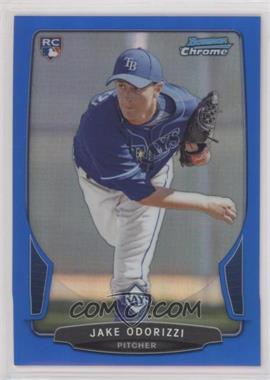 2013 Bowman Chrome - [Base] - Blue Refractor #76 - Jake Odorizzi /250