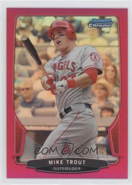 2013 Bowman Chrome - [Base] - Magenta Refractor #50 - Mike Trout /35