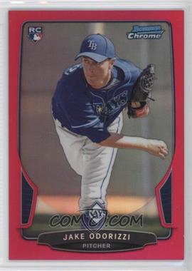 2013 Bowman Chrome - [Base] - Magenta Refractor #76 - Jake Odorizzi /35