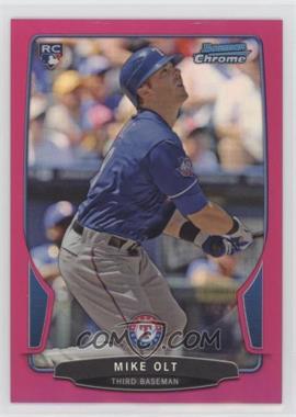 2013 Bowman Chrome - [Base] - Magenta Refractor #83 - Mike Olt /35