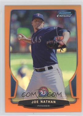 2013 Bowman Chrome - [Base] - Orange Refractor #124 - Joe Nathan /25