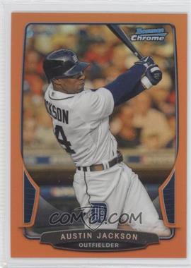 2013 Bowman Chrome - [Base] - Orange Refractor #128 - Austin Jackson /25