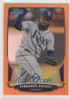 2013 Bowman Chrome - [Base] - Orange Refractor #51 - Fernando Rodney /25