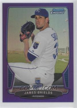 2013 Bowman Chrome - [Base] - Purple Refractor #109 - James Shields /199