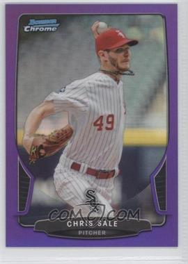 2013 Bowman Chrome - [Base] - Purple Refractor #119 - Chris Sale /199