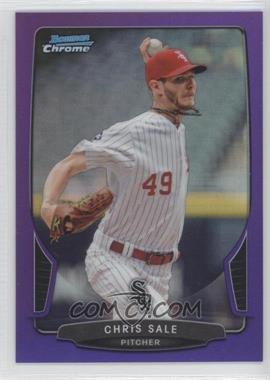 2013 Bowman Chrome - [Base] - Purple Refractor #119 - Chris Sale /199