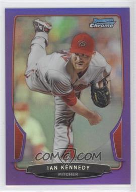 2013 Bowman Chrome - [Base] - Purple Refractor #163 - Ian Kennedy /199