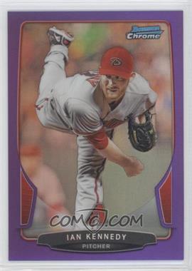 2013 Bowman Chrome - [Base] - Purple Refractor #163 - Ian Kennedy /199