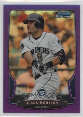 2013 Bowman Chrome - [Base] - Purple Refractor #183 - Jesus Montero /199