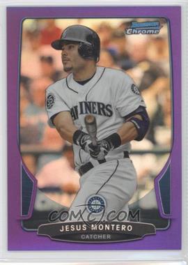 2013 Bowman Chrome - [Base] - Purple Refractor #183 - Jesus Montero /199