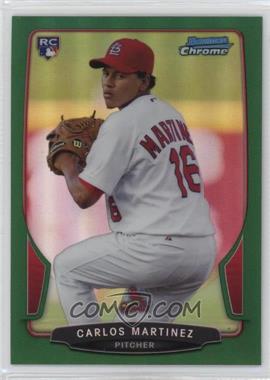 2013 Bowman Chrome - [Base] - Rack Pack Green Refractor #217 - Carlos Martinez