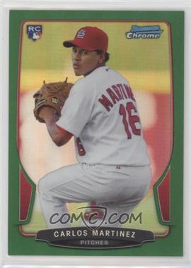 2013 Bowman Chrome - [Base] - Rack Pack Green Refractor #217 - Carlos Martinez