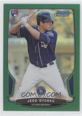 2013 Bowman Chrome - [Base] - Rack Pack Green Refractor #44 - Jedd Gyorko