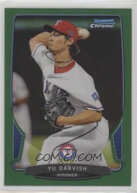 2013 Bowman Chrome - [Base] - Rack Pack Green Refractor #46 - Yu Darvish