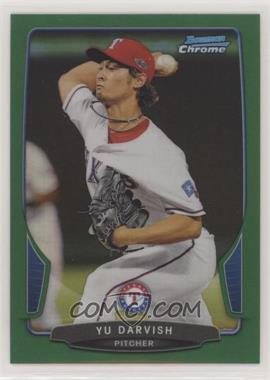 2013 Bowman Chrome - [Base] - Rack Pack Green Refractor #46 - Yu Darvish