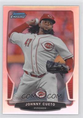 2013 Bowman Chrome - [Base] - Refractor #117 - Johnny Cueto