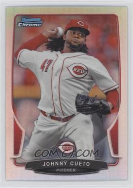 2013 Bowman Chrome - [Base] - Refractor #117 - Johnny Cueto