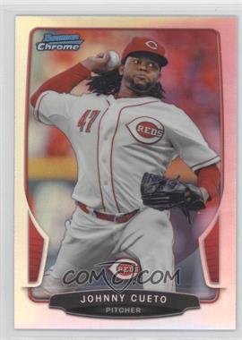 2013 Bowman Chrome - [Base] - Refractor #117 - Johnny Cueto