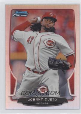 2013 Bowman Chrome - [Base] - Refractor #117 - Johnny Cueto