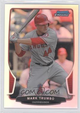 2013 Bowman Chrome - [Base] - Refractor #125 - Mark Trumbo