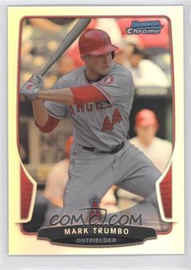 2013 Bowman Chrome - [Base] - Refractor #125 - Mark Trumbo