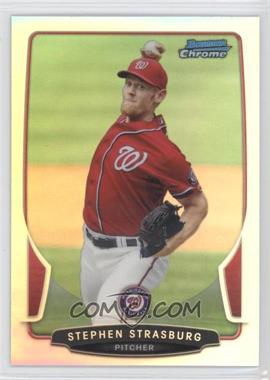 2013 Bowman Chrome - [Base] - Refractor #164 - Stephen Strasburg