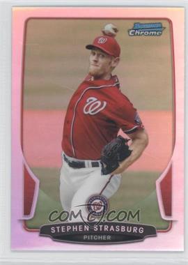 2013 Bowman Chrome - [Base] - Refractor #164 - Stephen Strasburg