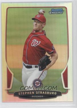 2013 Bowman Chrome - [Base] - Refractor #164 - Stephen Strasburg