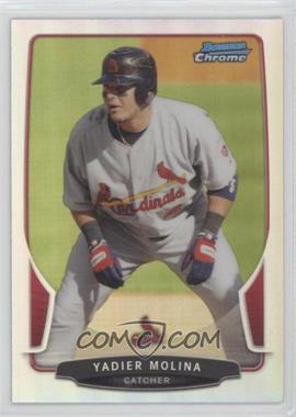 2013 Bowman Chrome - [Base] - Refractor #210 - Yadier Molina