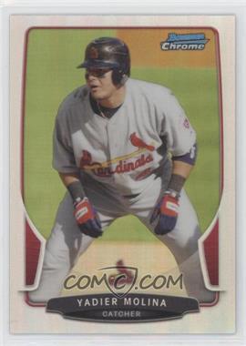 2013 Bowman Chrome - [Base] - Refractor #210 - Yadier Molina