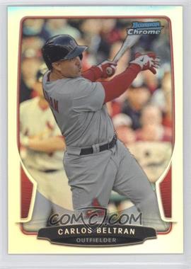 2013 Bowman Chrome - [Base] - Refractor #35 - Carlos Beltran