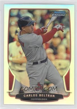 2013 Bowman Chrome - [Base] - Refractor #35 - Carlos Beltran