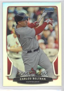 2013 Bowman Chrome - [Base] - Refractor #35 - Carlos Beltran